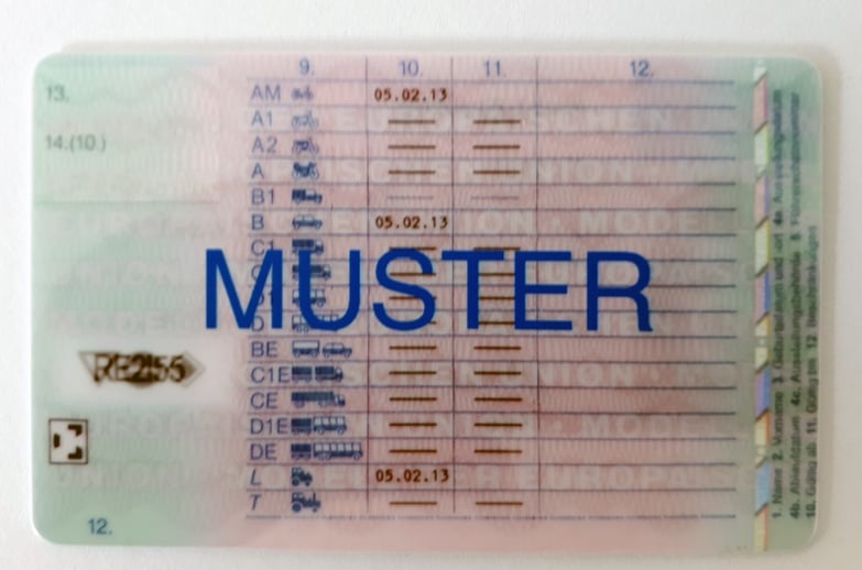 Woran Sie einen OriginalFührerschein erkennen
